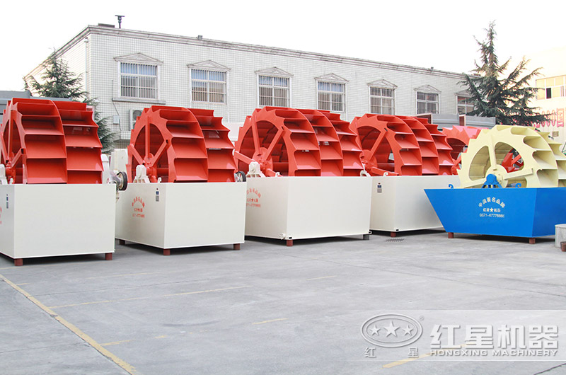 雙輪、三輪洗沙機(jī)設(shè)備展示圖